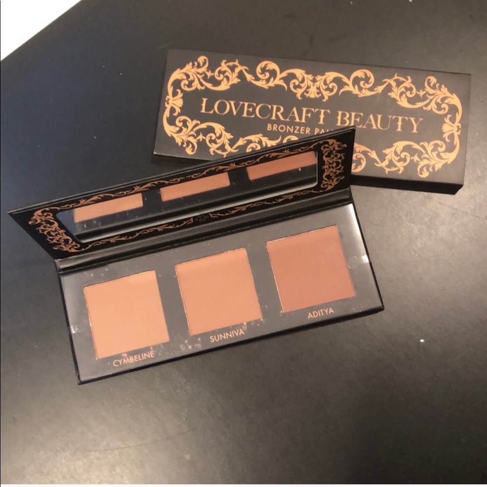 NWT Lovecraft Beauty Bronzer Palette w/ Mirror